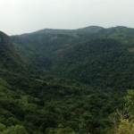 View from the top of Mount Afadjato
