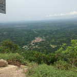View from the top of the Mount Afadjato